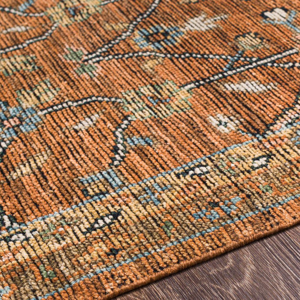 Surya Reign 10&#39; x 14&#39; Dark Brown, Black, Beige, Dusty Pink, Blue and Medium Green Area Rug, , large