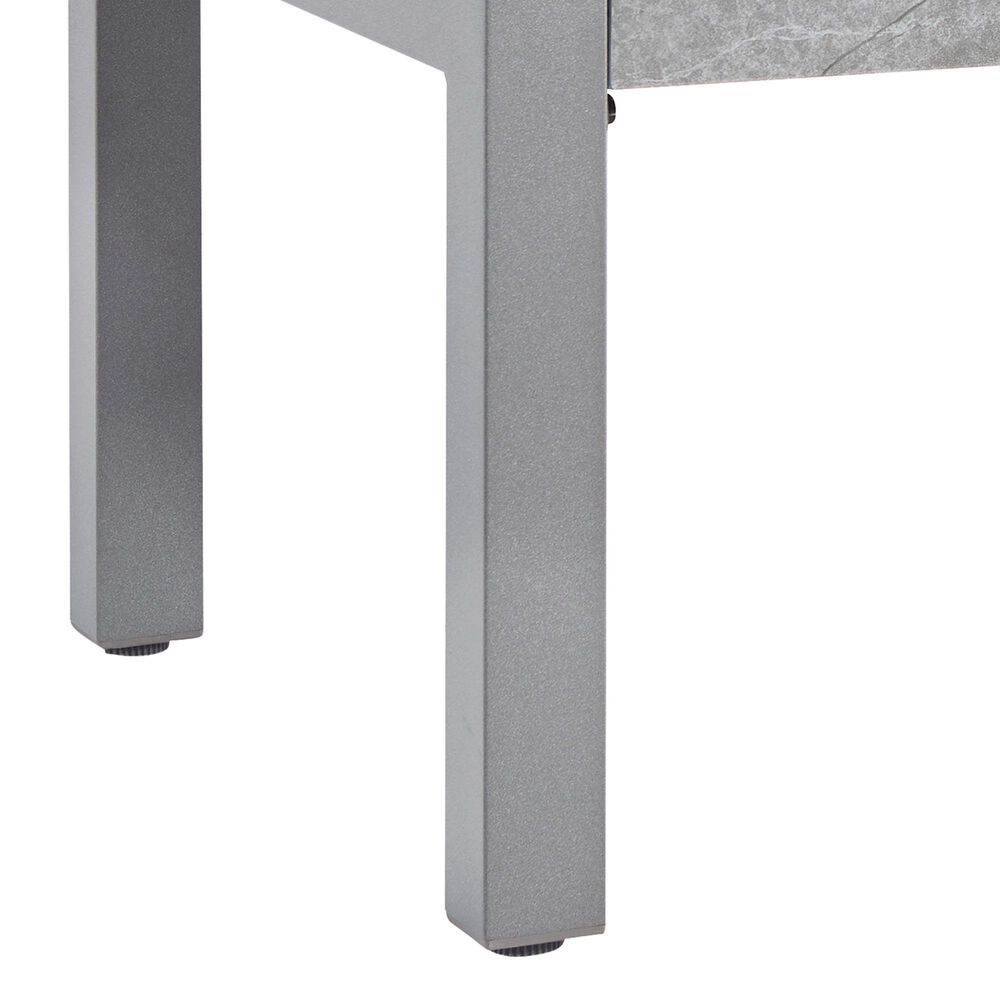 Ashley Hurley Park Patio Rectangular Coffee Table in Gray, , large