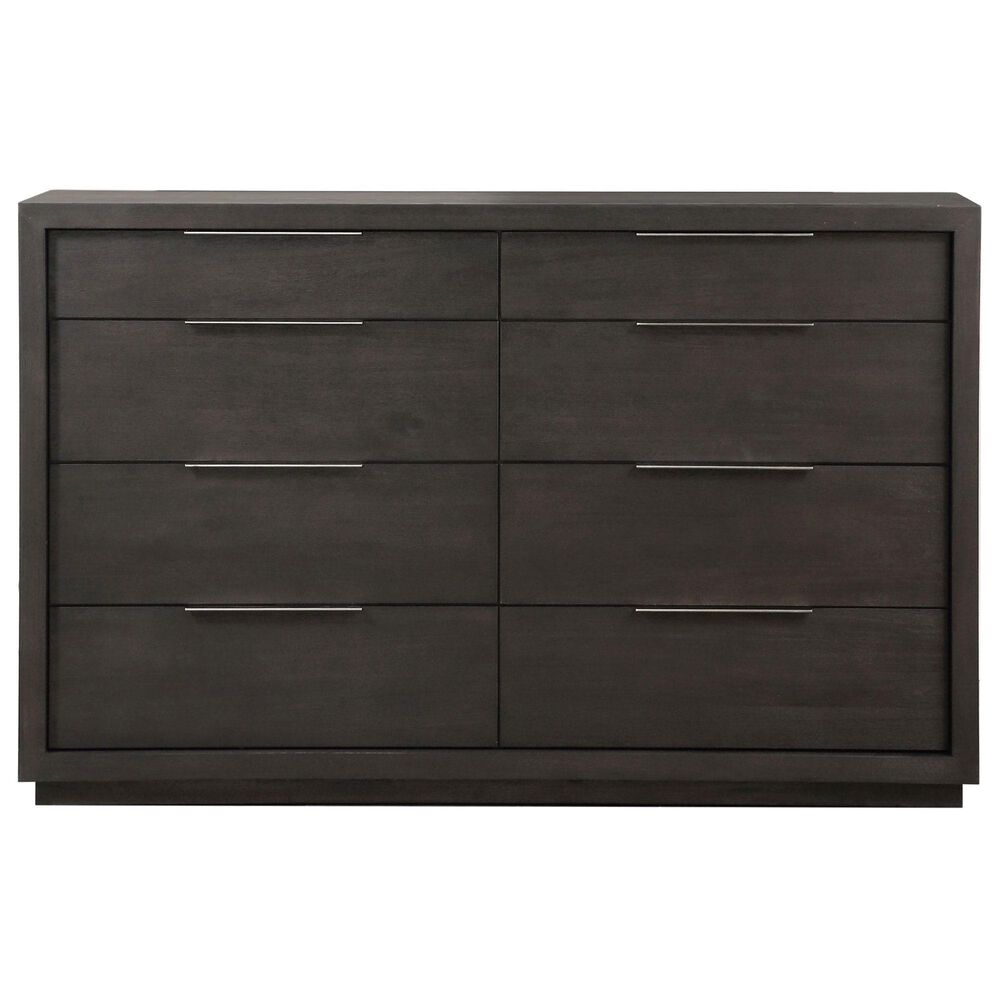 Urban Home Oxford Dresser and Mirror in Basalt Gray, , large