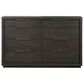 Urban Home Oxford Dresser and Mirror in Basalt Gray, , large