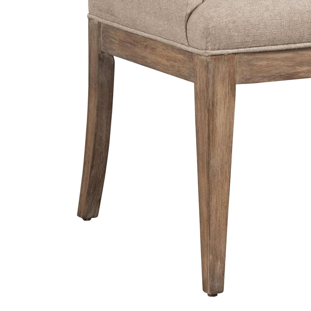 Bassett Mirror Company Buxton Parsons Chair in Weathered Natural, , large