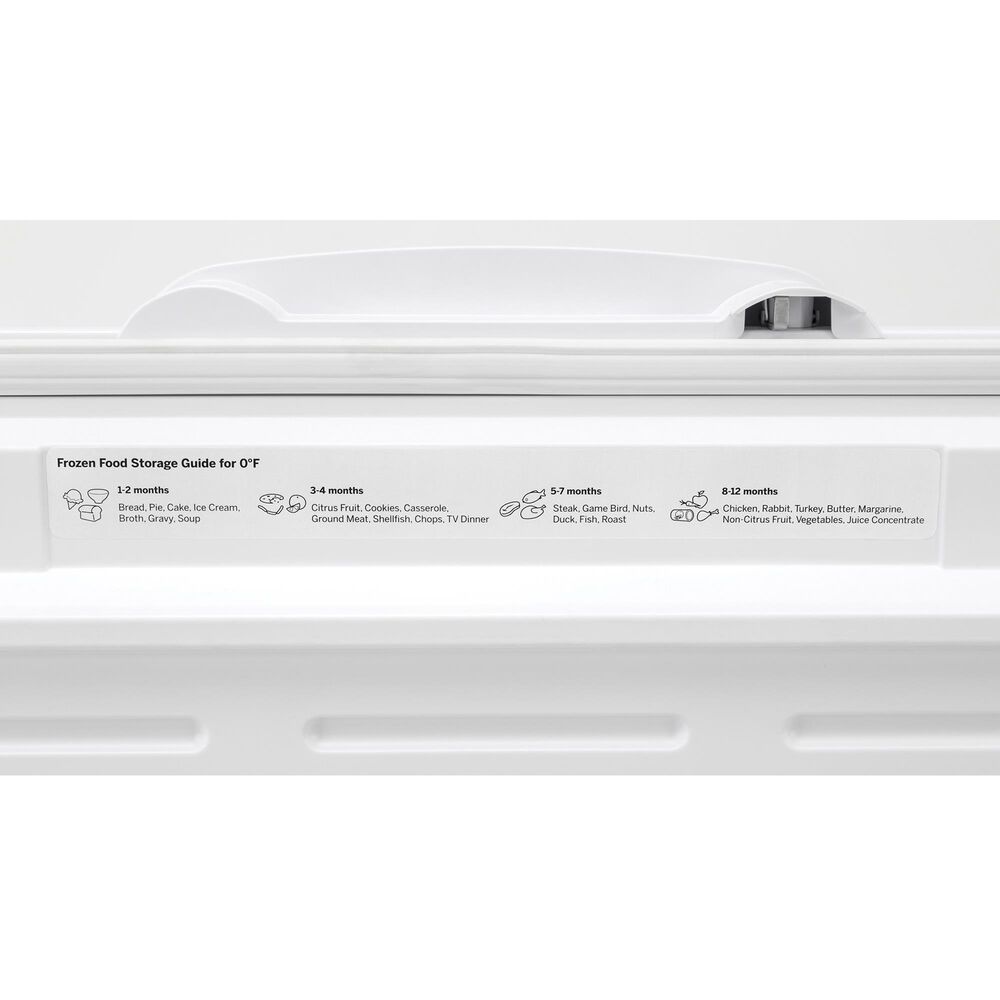 GE Appliances 15.7 Cu. Ft. Manual Defrost Chest Freezer in White