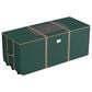 Timberlake 9" Rolling Christmas Tree Storage Bag with Wheels in Green and Gold, , large
