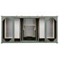 James Martin Vanities Chicago 48" Single Bathroom Vanity in Smokey Celadon with 3 cm Eternal Jasmine Pearl Silestone Top, Rectangular Sink and FreePower Wireless Charger, , large