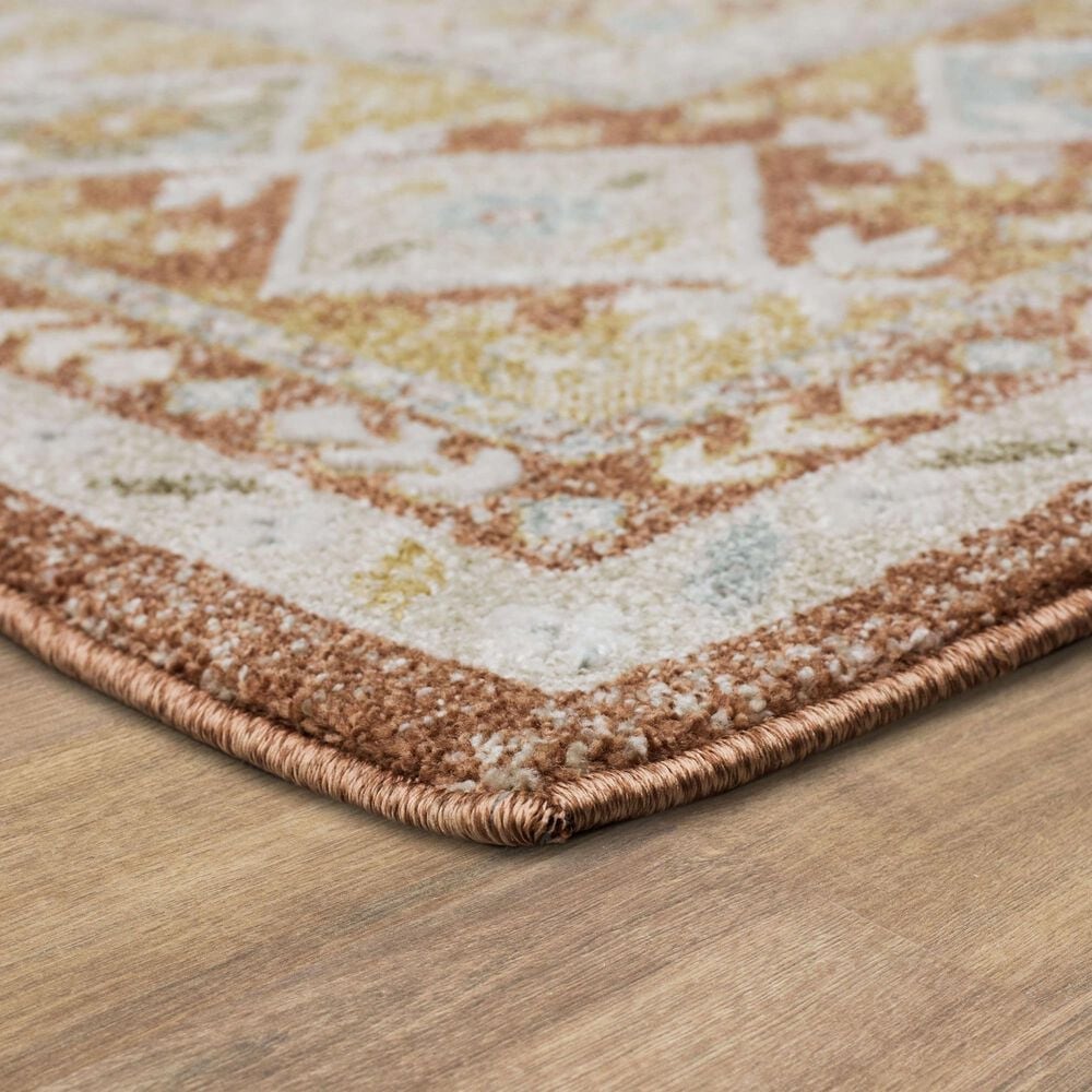 Karastan Windemere R1260 2&#39;6&quot; x 10&#39; Terracotta Runner, , large