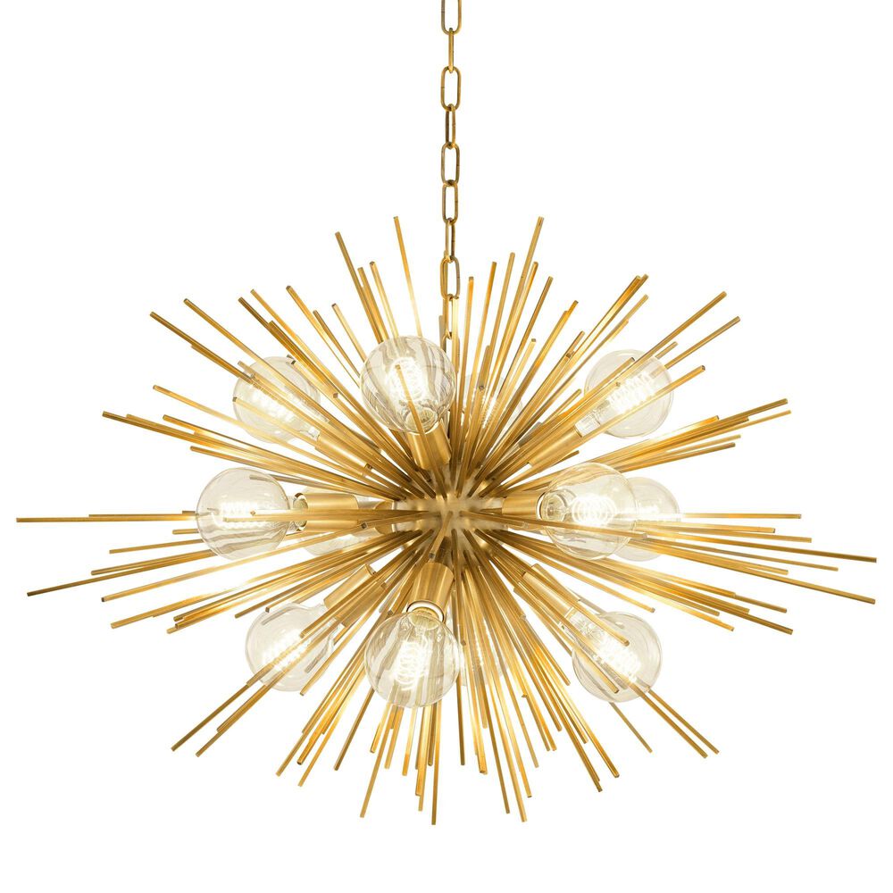 Eichholtz Boivin Chandelier in Matte Brass, , large