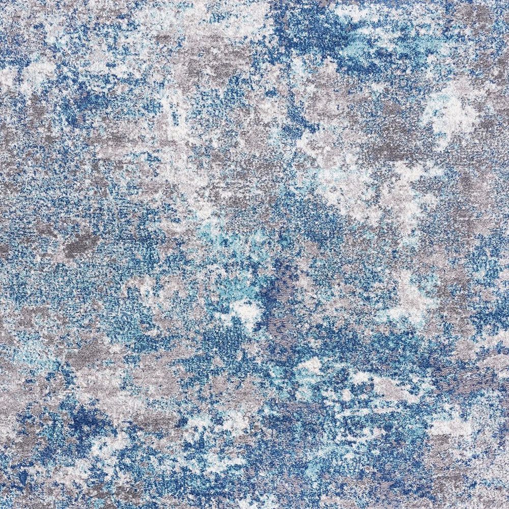 Safavieh Aston ASN710N 8&#39; x 10&#39; Navy and Gray Area Rug, , large