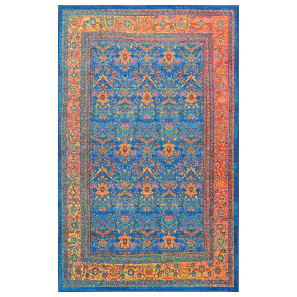 nuLOOM Giza MCGZ34A 5' x 8' Blue Area Rug, , large