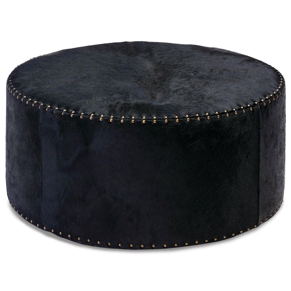 Massoud Nevan Cocktail Ottoman in Nova Nero, , large