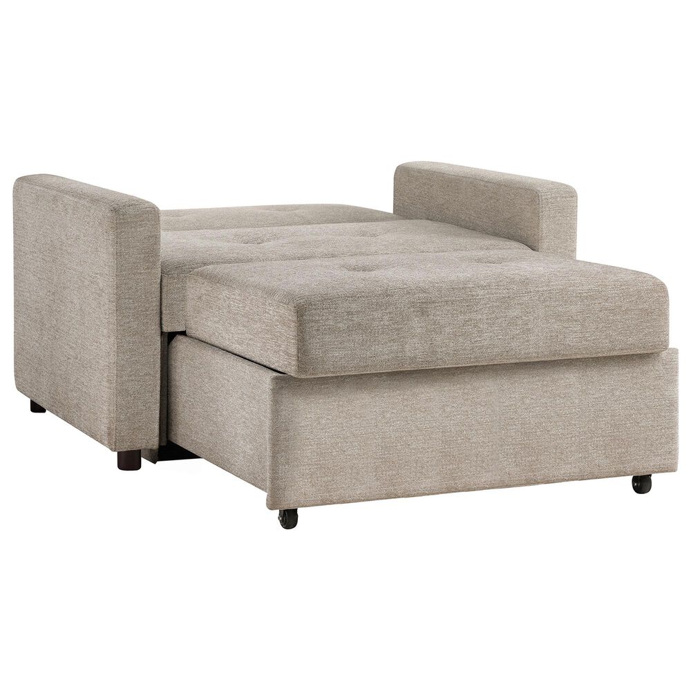 Steve Silver Convertible Sleeper Chair in Tan, , large