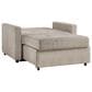 Steve Silver Convertible Sleeper Chair in Tan, , large