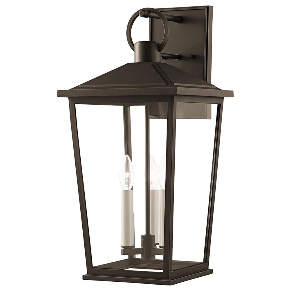 Troy Lighting Soren 23" 3-Light Exterior Wall Sconce in Textured Bronze with Highlights, , large