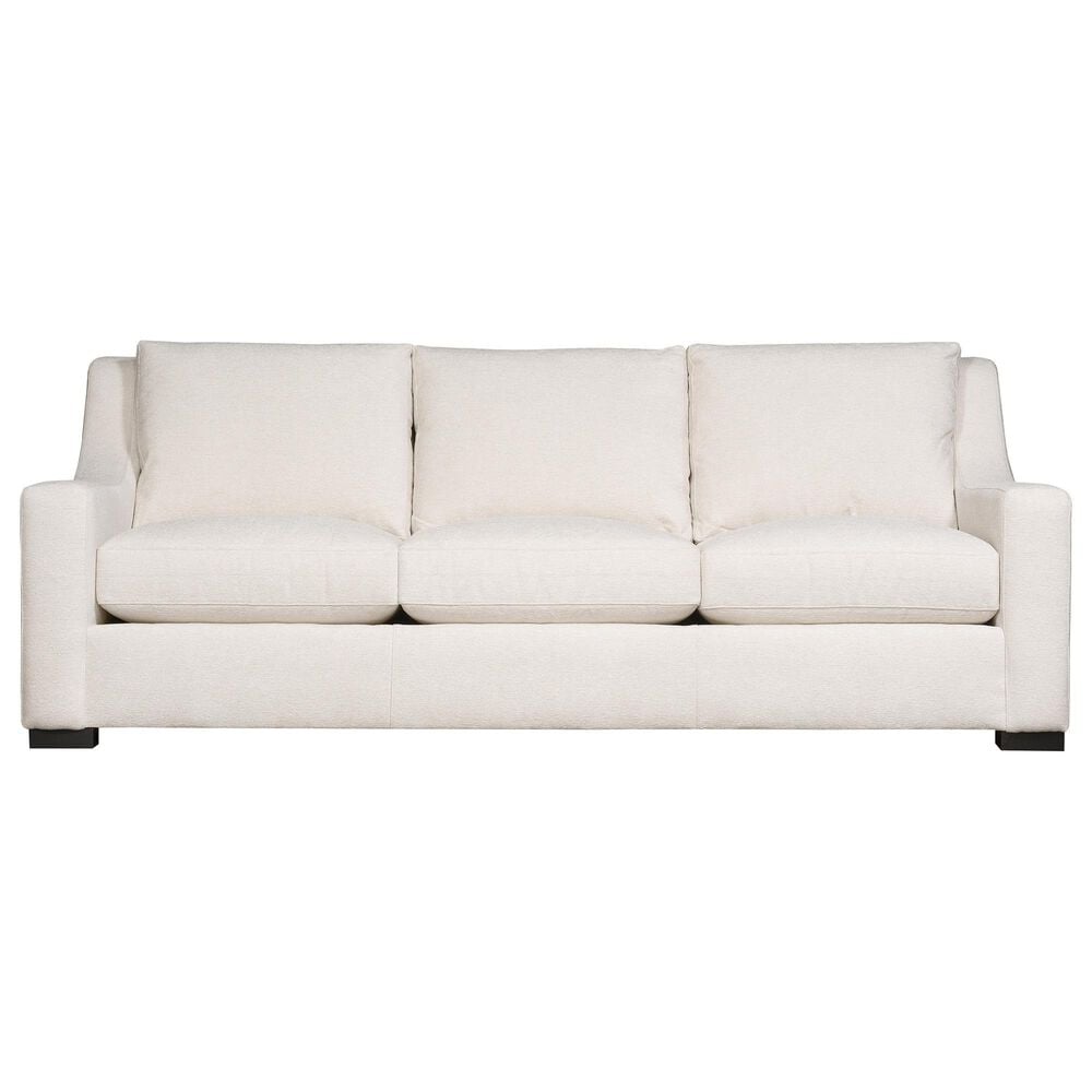 Bernhardt Germain Stationary Sofa in White and Cream, , large