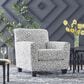 Ashley Hayesdale Accent Chair in Black and Cream, , large
