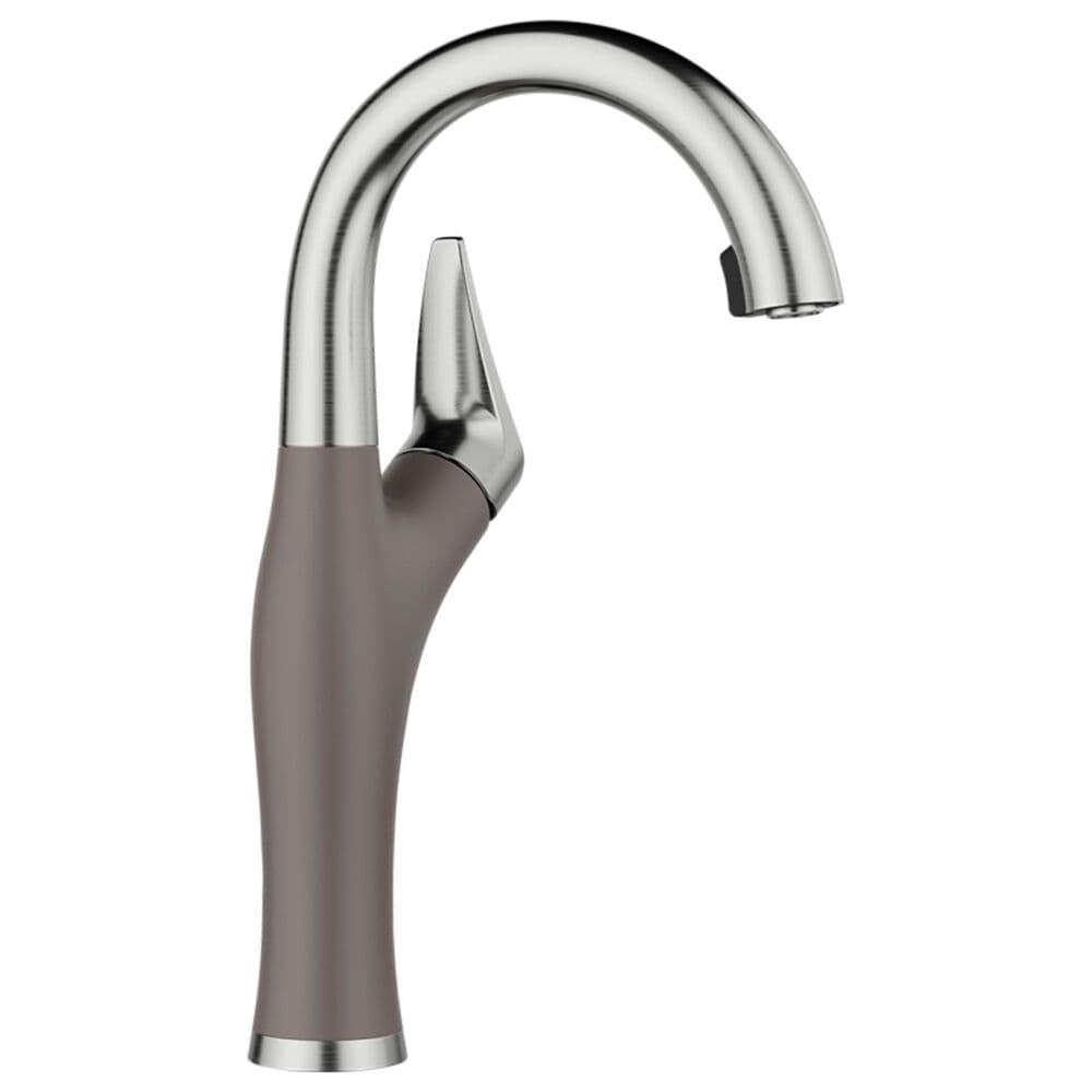 Blanco Artona Bar Faucet in PVD Steel and Volcano Gray, , large
