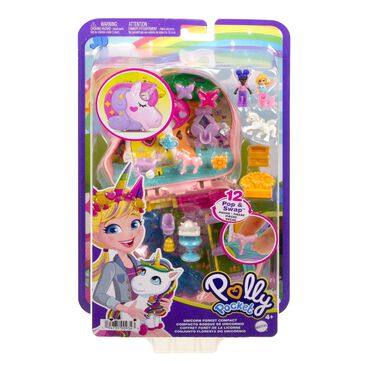 Polly Pocket Unicorn Forest Compact, , large