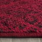 Safavieh Adirondack ADR116F 6" Round Red and Black Area Rug, , large