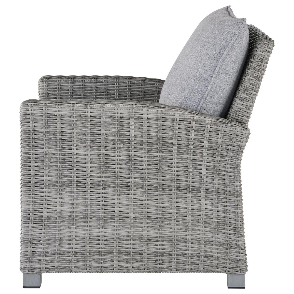 Ashley Naples Beach Patio Lounge Chair in Light Gray, , large