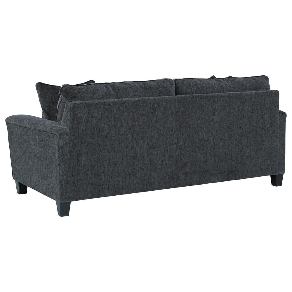 Ashley Abinger Stationary Sofa and Loveseat Set in Smoke, , large