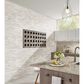 MS International Arctic Mini Stacked White 4.5" x 9" Natural Stone Tile, , large