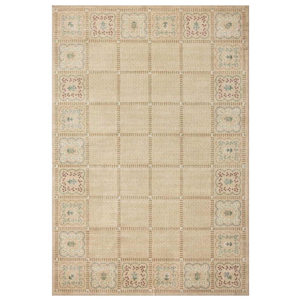Rifle Paper Co. x Loloi Orchard Natural and Multicolor 2"3" x 3"9" Area Rug, , large