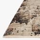 Loloi Leigh LEI-05 11"6" x 15"7" Ivory and Charcoal Area Rug, , large