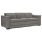 Bernhardt Lioni Power Motion Sofa in Light Grey, , large