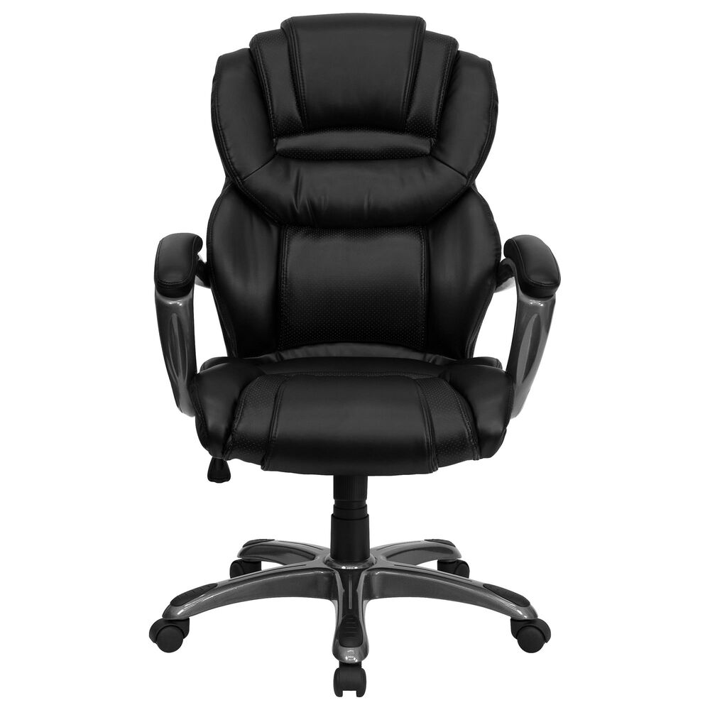 Flash Furniture Executive  Swivel Chair in Black and Gray, , large