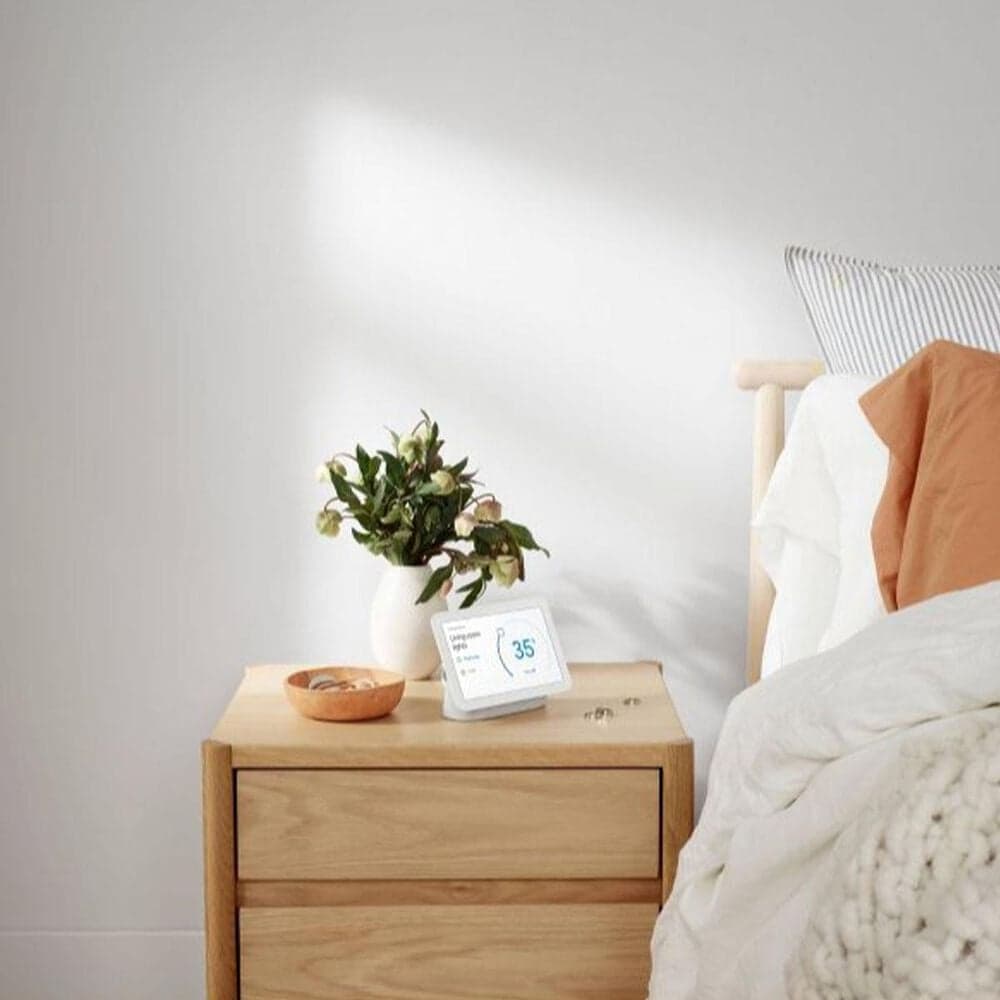 Google Nest Hub 2nd Gen - Smart Home Speaker and 7 Display with Google Assistant - Chalk, , large