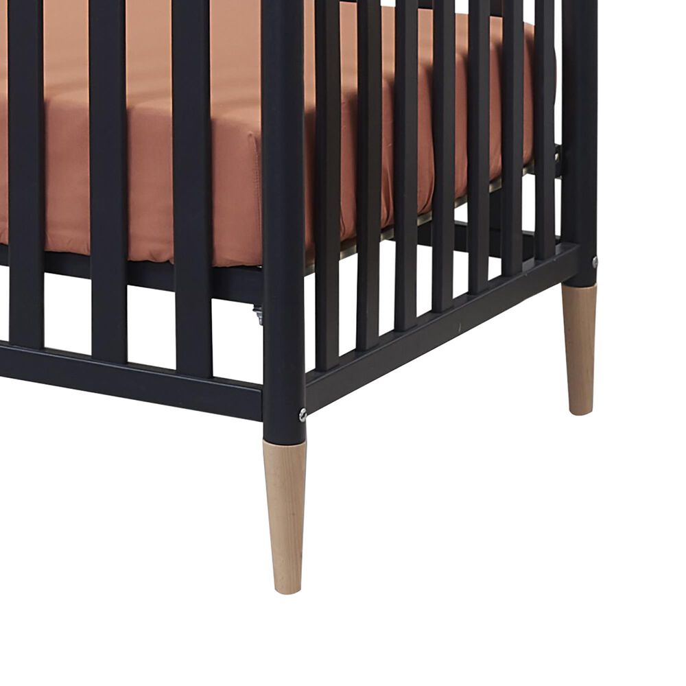 Sorelle Mia 3-In-1 Convertible Crib in Midnight and Natural, , large