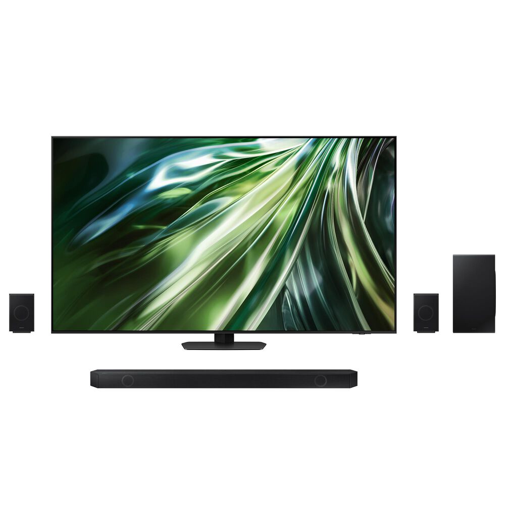Samsung 85" 4K QLED w/Soundbar Sys, , large