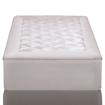 Allied Home Tranquil Horizon California King Mattress Pad in White, , large