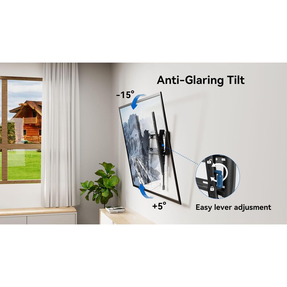 ErgoAV Medium Tilt Mount for 32"- 65" TVs in Black, , large
