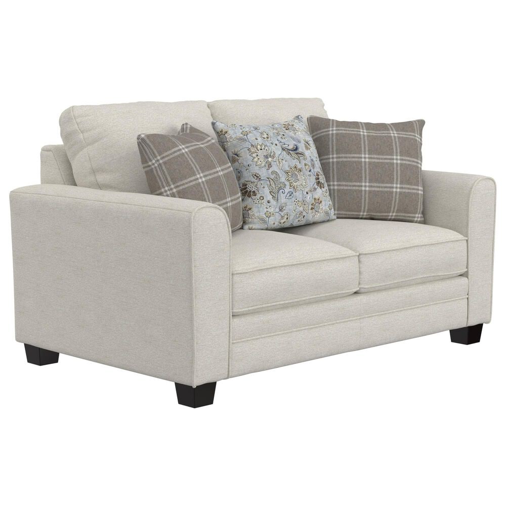 Jackson Furniture Magnolia Stationary Loveseat in Shell, , large