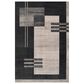 Momeni Edition EDI-4 3"10" x 5"7" Charcoal Area Rug, , large
