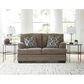 Ashley Stonemeade Stationary Loveseat in Nutmeg, , large