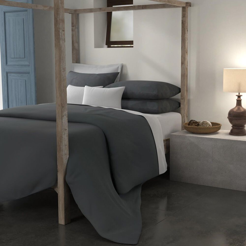 Ann Gish 3-Piece Queen Duvet Set in Charcoal, , large