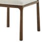 Theodore Alexander Kesden Side Chair with Halo Upholstered in Pyramid Brown, , large