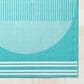 Surya Alfresco 3"7" x 5"7" Pewter, Slate and Beige Indoor/Outdoor Area Rug, , large