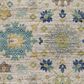 Dalyn Rug Company Silk Road Ivory, Aloe, Blue, Gold, Copper and Taupe 8" x 10" Area Rug, , large
