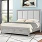 New Heritage Design Fiona Queen King Storage Bed in Mist Gray, , large