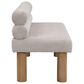 Hearth and Haven 52" Upholstered Dining Bench in Natural, , large