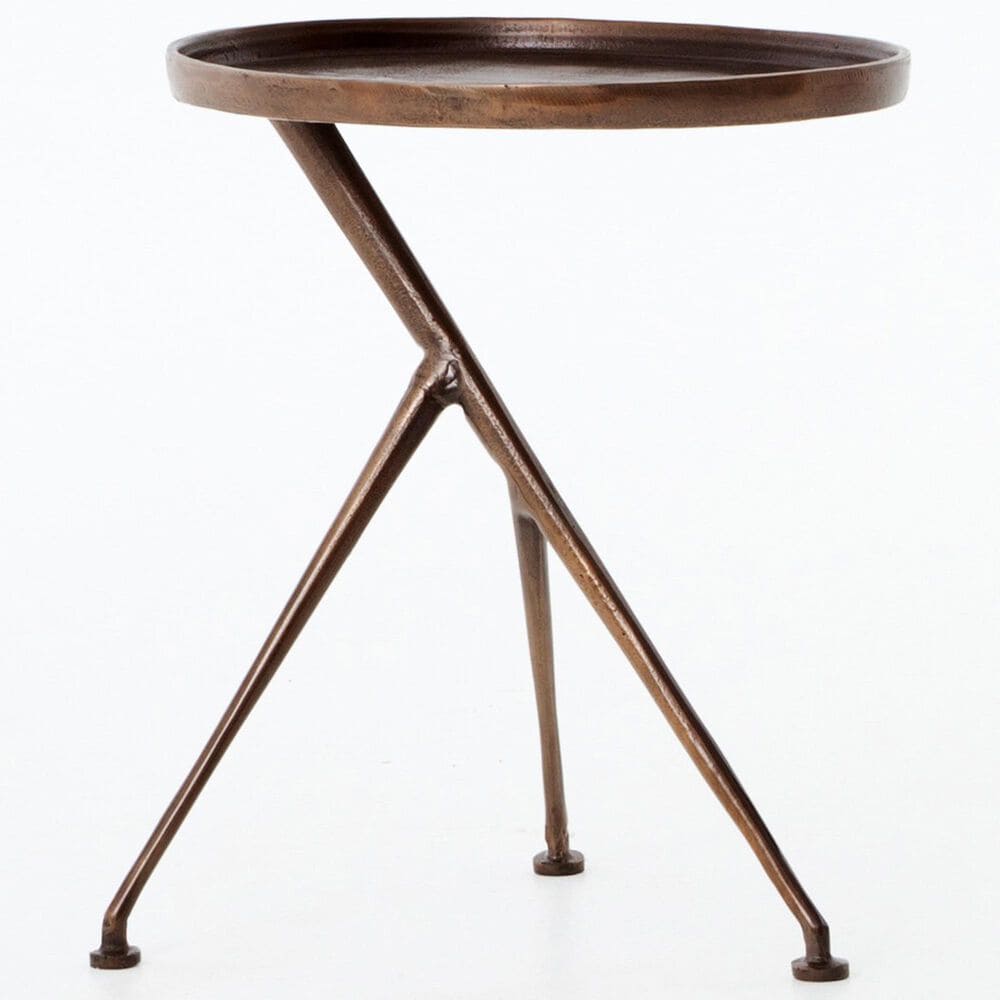 Four Hands Schmidt Accent Table in Antique Rust, , large