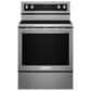 KitchenAid 4pc Kitchen Package with Refrigerator, Range, Microwave, and Dishwasher in Stainless Steel, , large