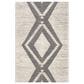 Surya Azalea 2"6" x 4" Black and Ivory Indoor/Outdoor Area Rug, , large