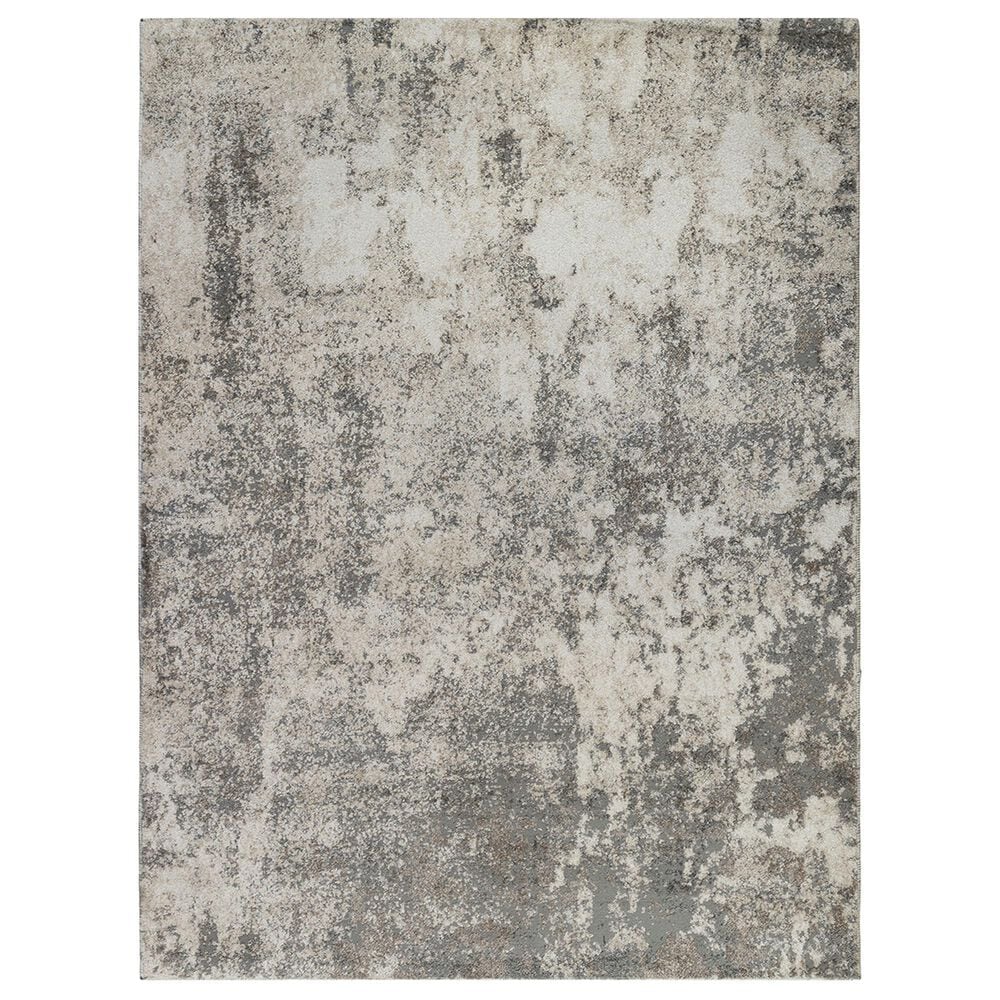 Amer Rugs Yasmin 2" x 3" Gray and Beige Area Rug, , large