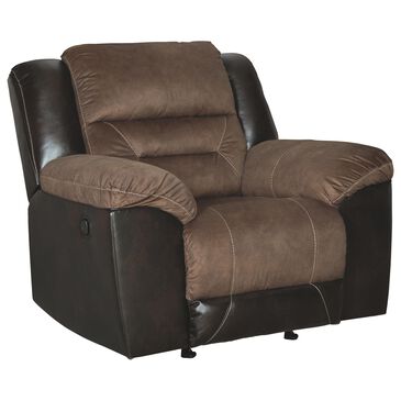 Signature Design by Ashley Earhart Manual Rocker Recliner in Chestnut, , large