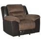 Signature Design by Ashley Earhart Manual Rocker Recliner in Chestnut, , large