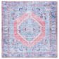 Safavieh Serapi 6"7" Square Light Blue and Beige Area Rug, , large