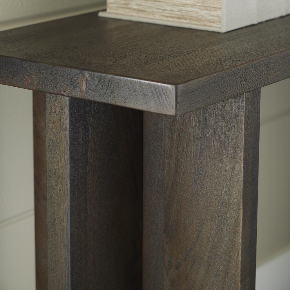Ashley Jalenry Console Sofa Table in Grayish Brown, , large